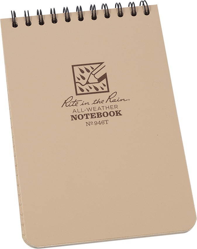 RITE IN THE RAIN 946T All Weather Memo Book,Universal,4 x 6In.