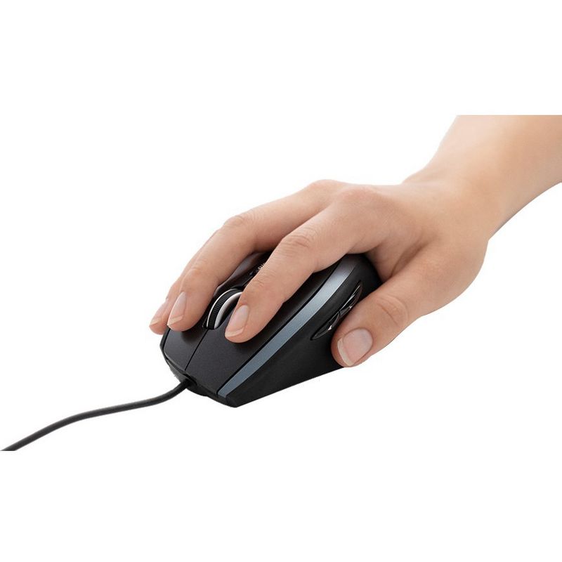 Logitech M500S Advanced Corded Mouse - Full-size Mouse - Optical - Cable - Black - USB - 4000 dpi - Tilt Wheel - 7 Button(s)