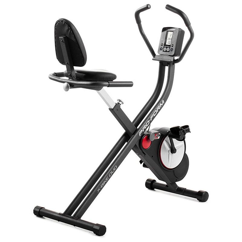 Body Flex Sports Body Rider BRF700 Stationary Full Body Cardio Exercise Upright Fan Bike with Dual Action Handlebars and Adjustable Seat