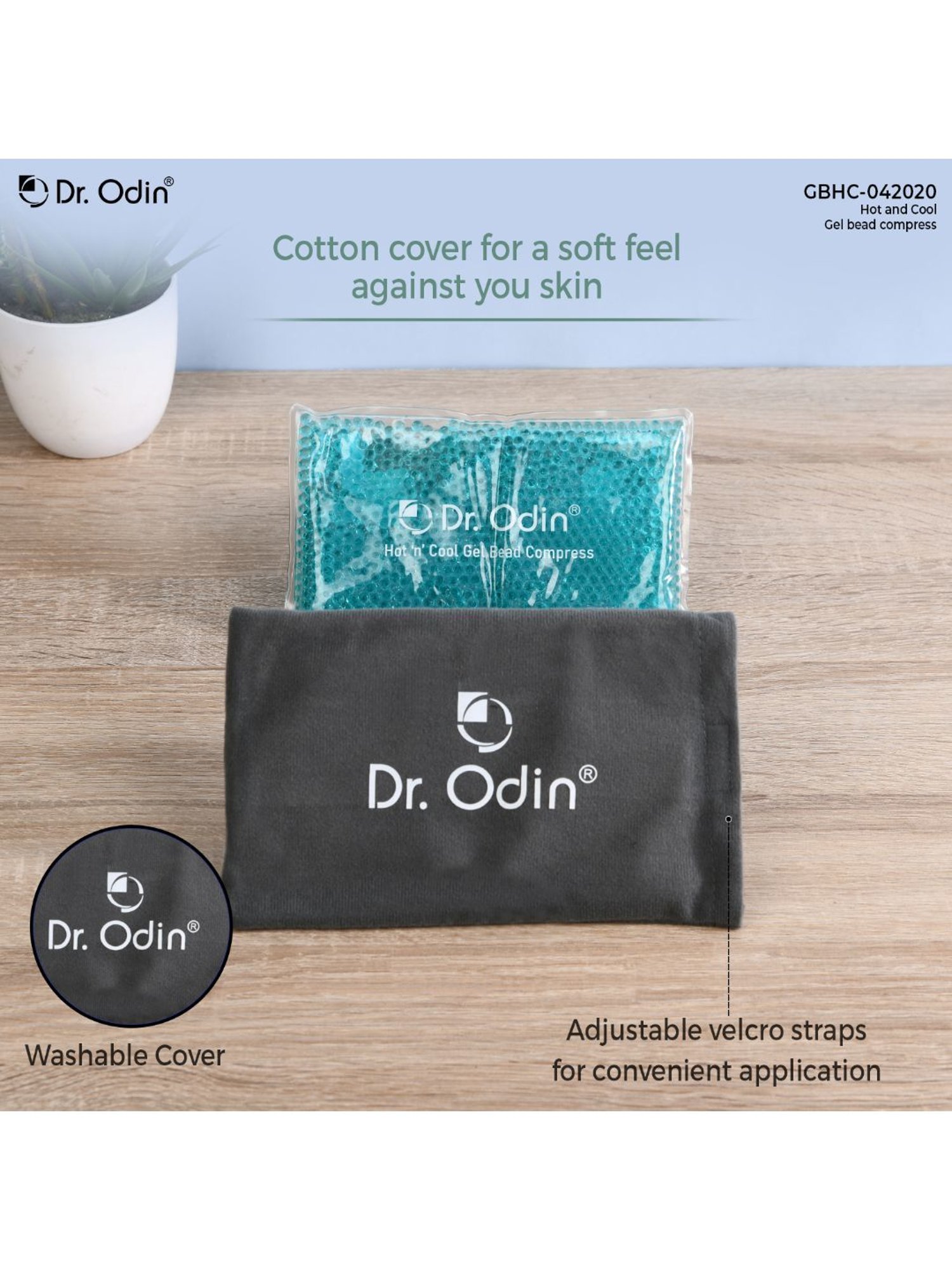 Dr. Odin Gel Bead Hot and Cool Pack (Blue)