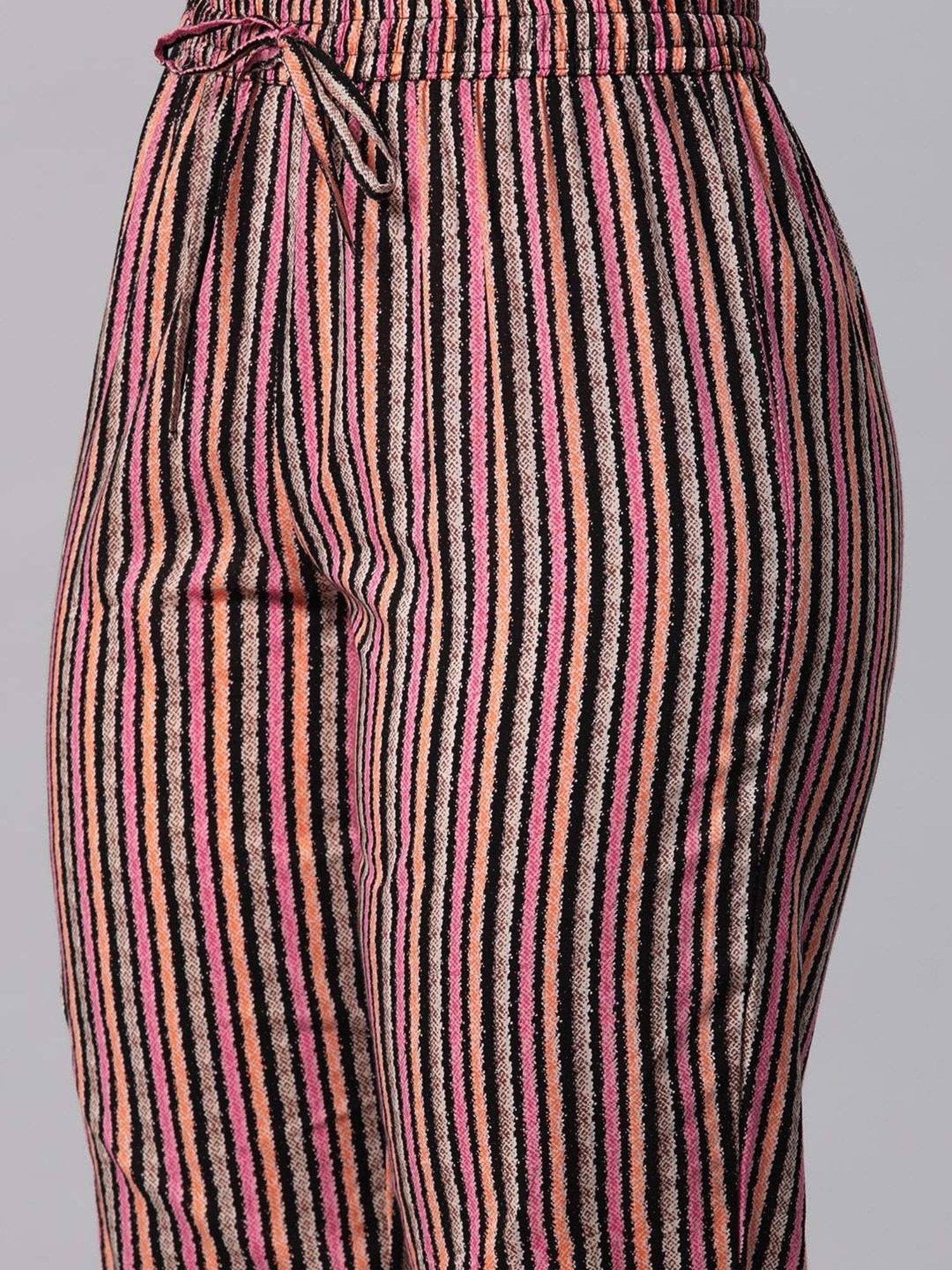 READIPRINT FASHIONS Black Cotton Floral Print Kurta Pant Set With Dupatta