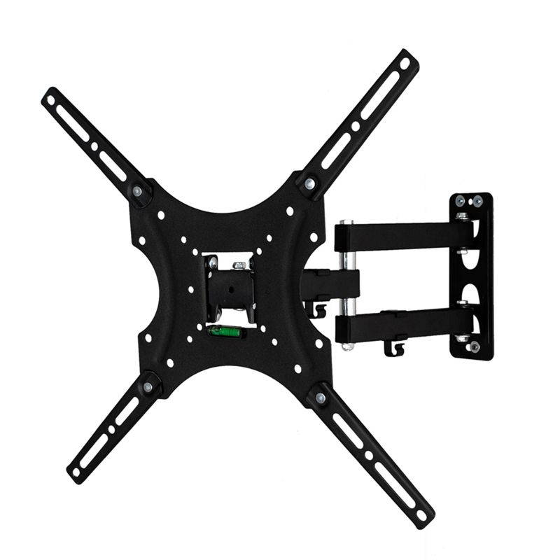Universal TV Mounts TV Bracket TV Wall Mount Bracket with Spirit Level VESA 400x400mm 60lbs Loading for 26-55 Inches TVs