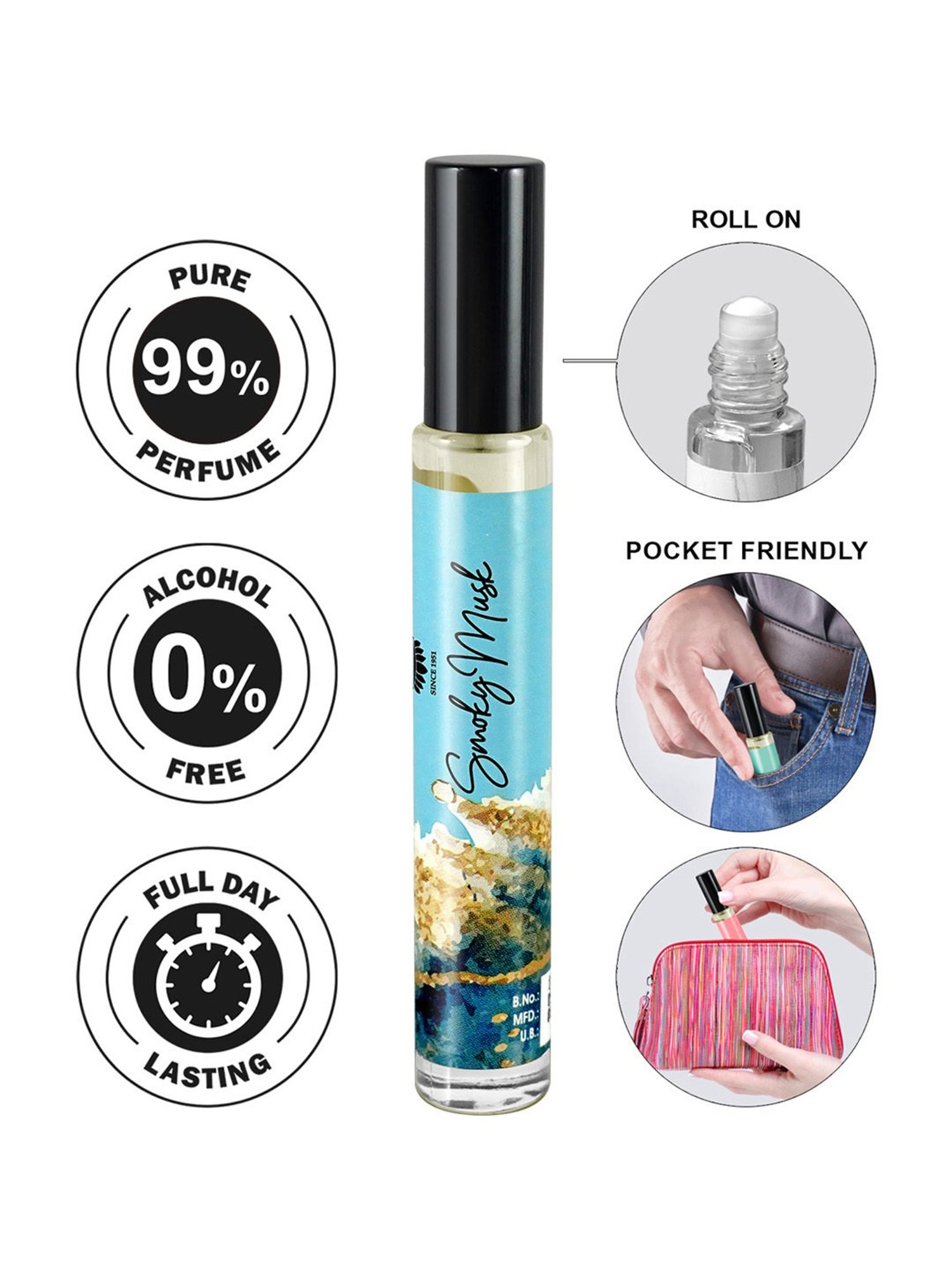 Sirona 2-in-1 Underarm Deodorant Roll On - 50 ml