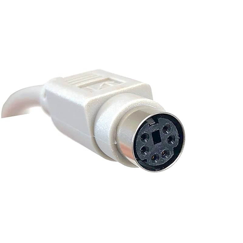Inc. 10 feet PS/2 Keyboard/Mouse Extension Cable Mini Din 6 M/F (M05-201)