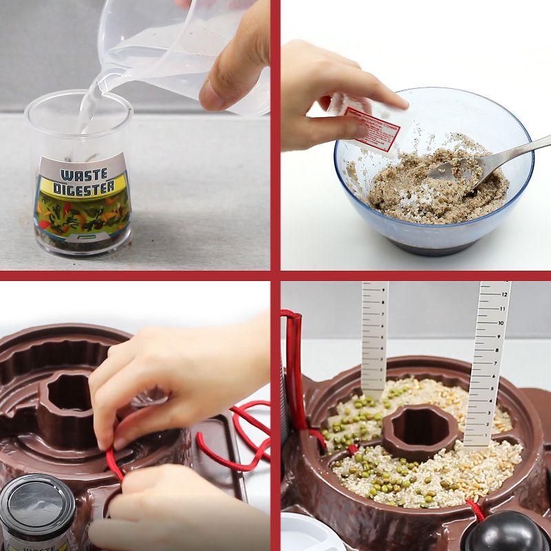 WILD! Science Mars Landing Survival Kit - Engineering and Botany STEM Kit - Ages 8+ - Build a Biodome, Grow Food and Conduct Survival Experiments