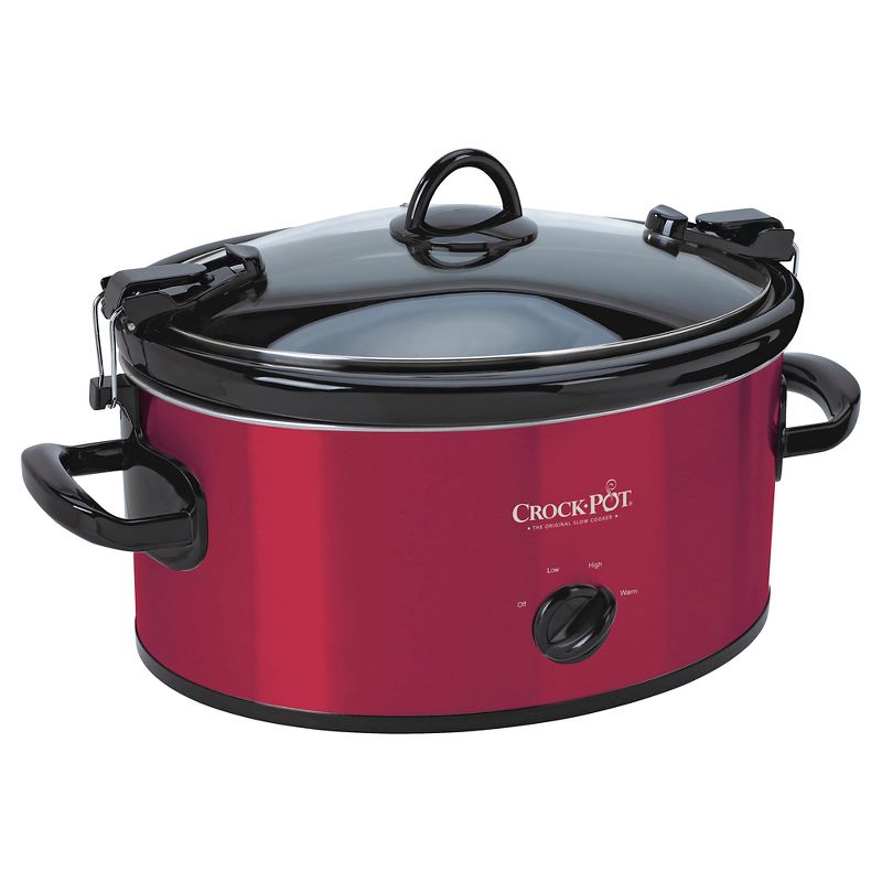 Crock-Pot 6qt Programmable Cook & Carry Slow Cooker Black SCCPVLF605-B