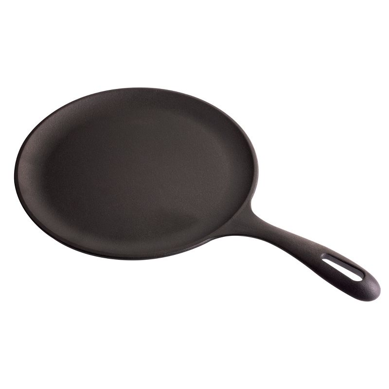 Victoria Preseasoned Cast Iron Griddle/Round Comal - 10.5"