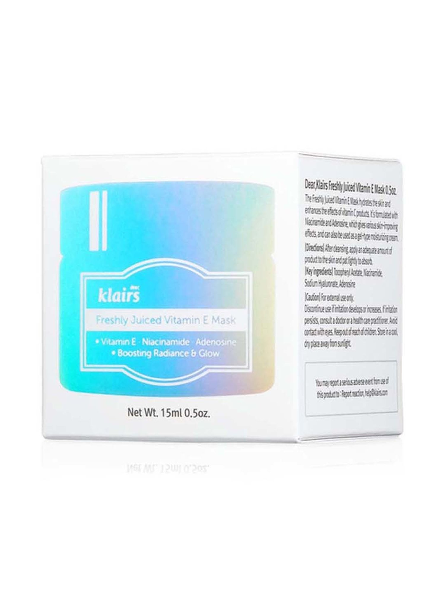 Dear Klairs Freshly Juiced Vitamin E Mask - 15 ml