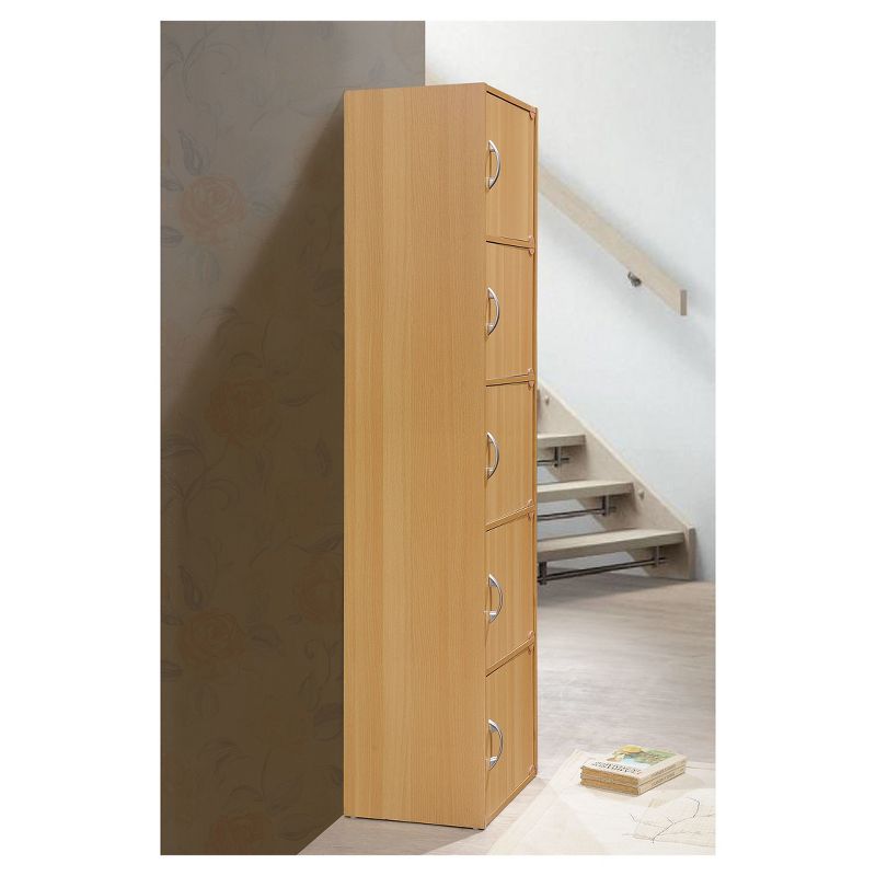 Storage Cabinet Mahogany - Hodedah Import