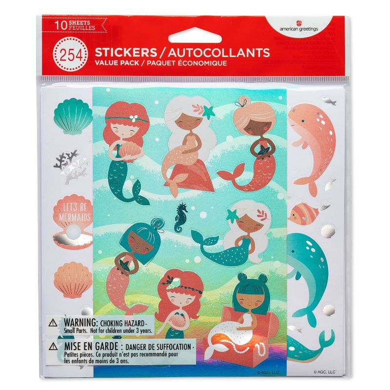 254ct Mermaid Stickers