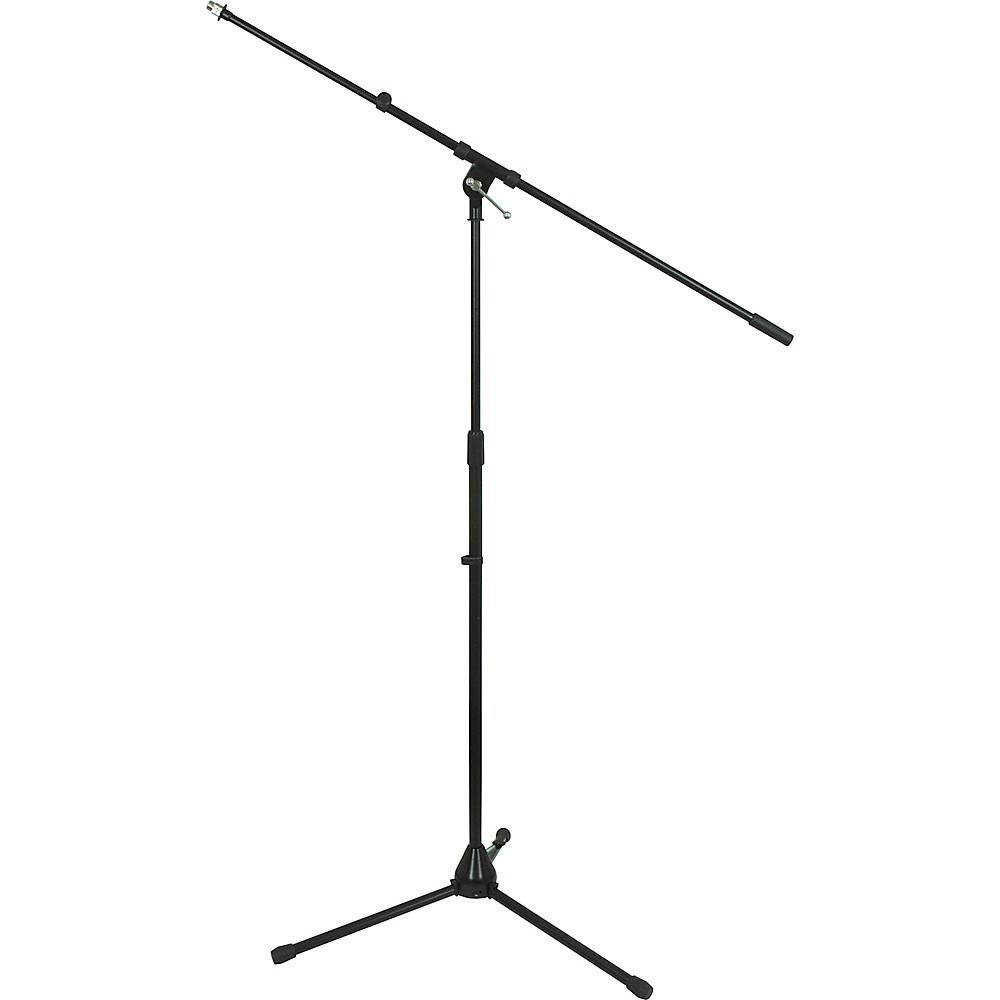 Musician's Gear Tripod Mic Stand with Telescoping Boom Black