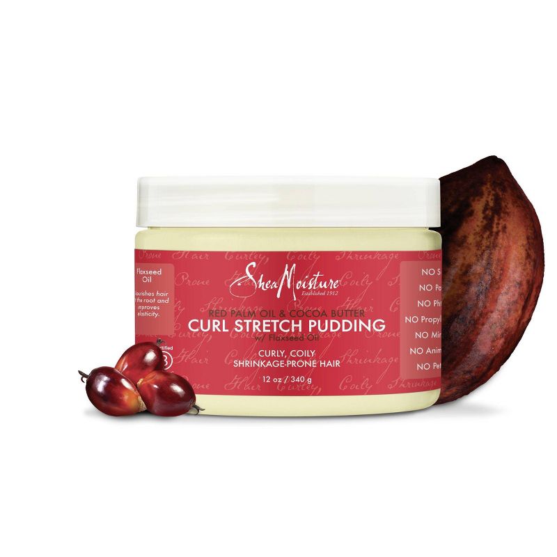 SheaMoisture Red Palm Oil & Cocoa Butter Curl Stretch Pudding - 12oz