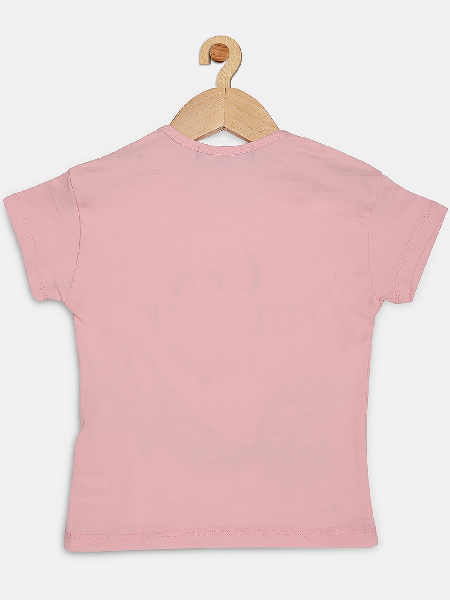 ZIAMA Kids Pink Embellished Top