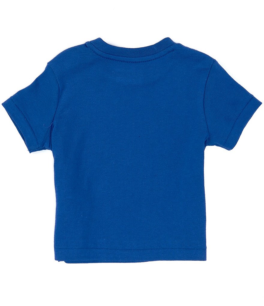 Edgehill Collection Baby Boys 3-24 Months Stripe Short Sleeve Woven Button Down Shirt