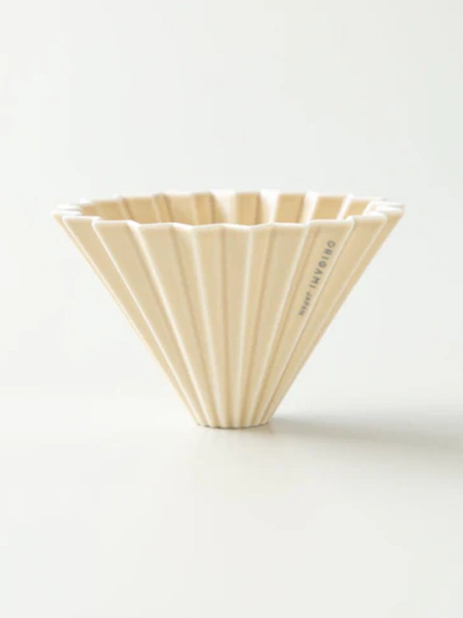 ORIGAMI Coffee Dripper Medium (Beige)