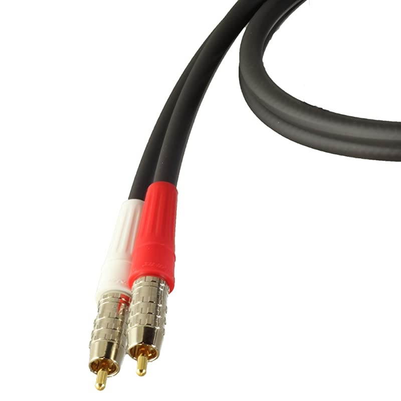 LC1 Stereo Audio Cables 3 Foot