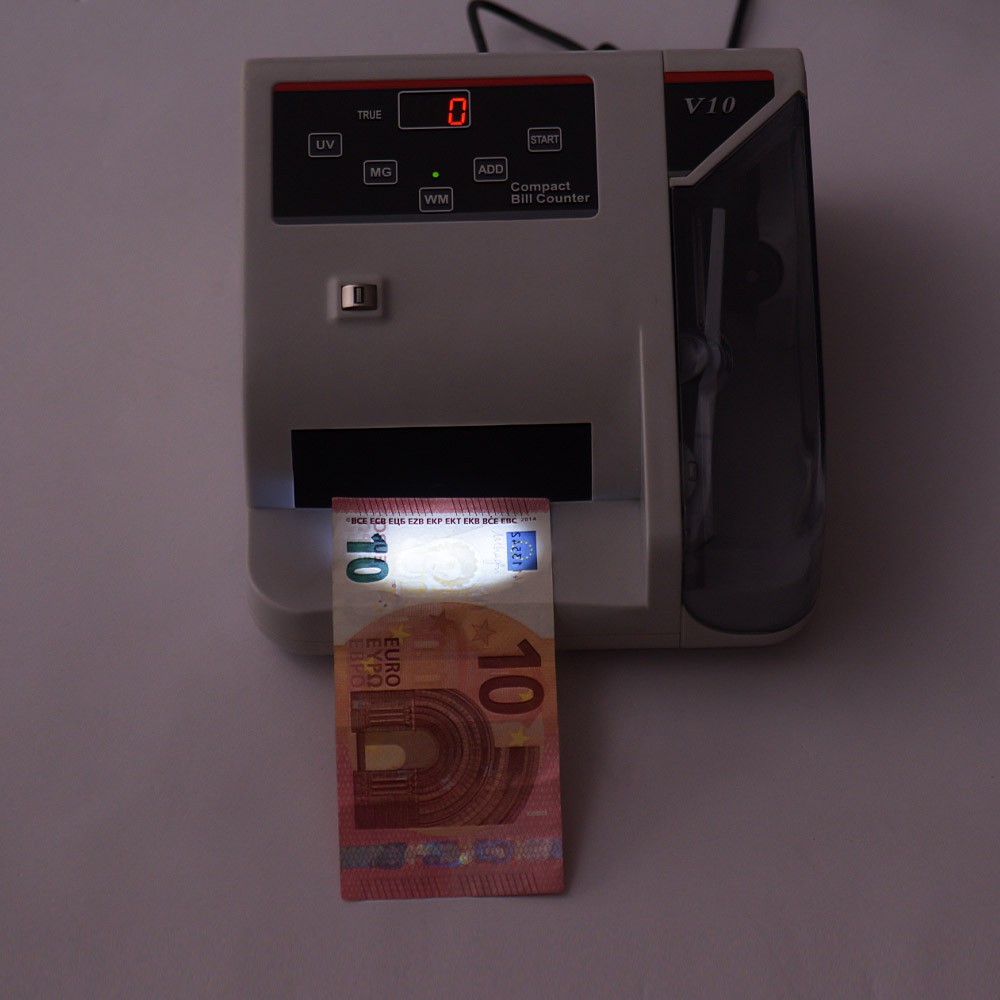 Portable Mini Money Counter Worldwide Currency Cash