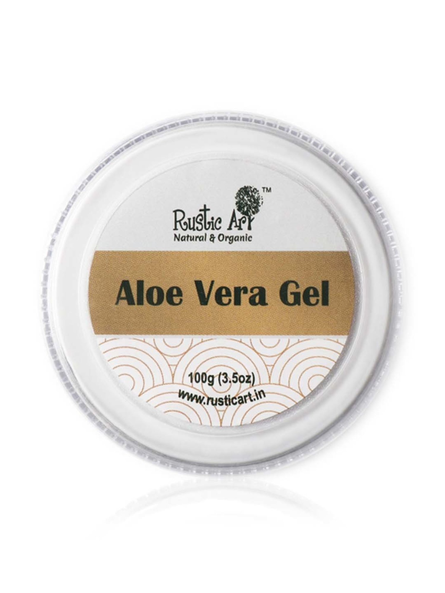Rustic Art Aloe Vera Lemon Gel - 100 gm