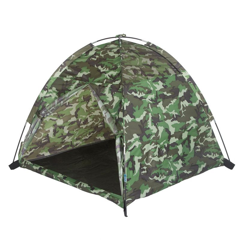 Pacific Play Tents Kids Green Camo Camping Kit
