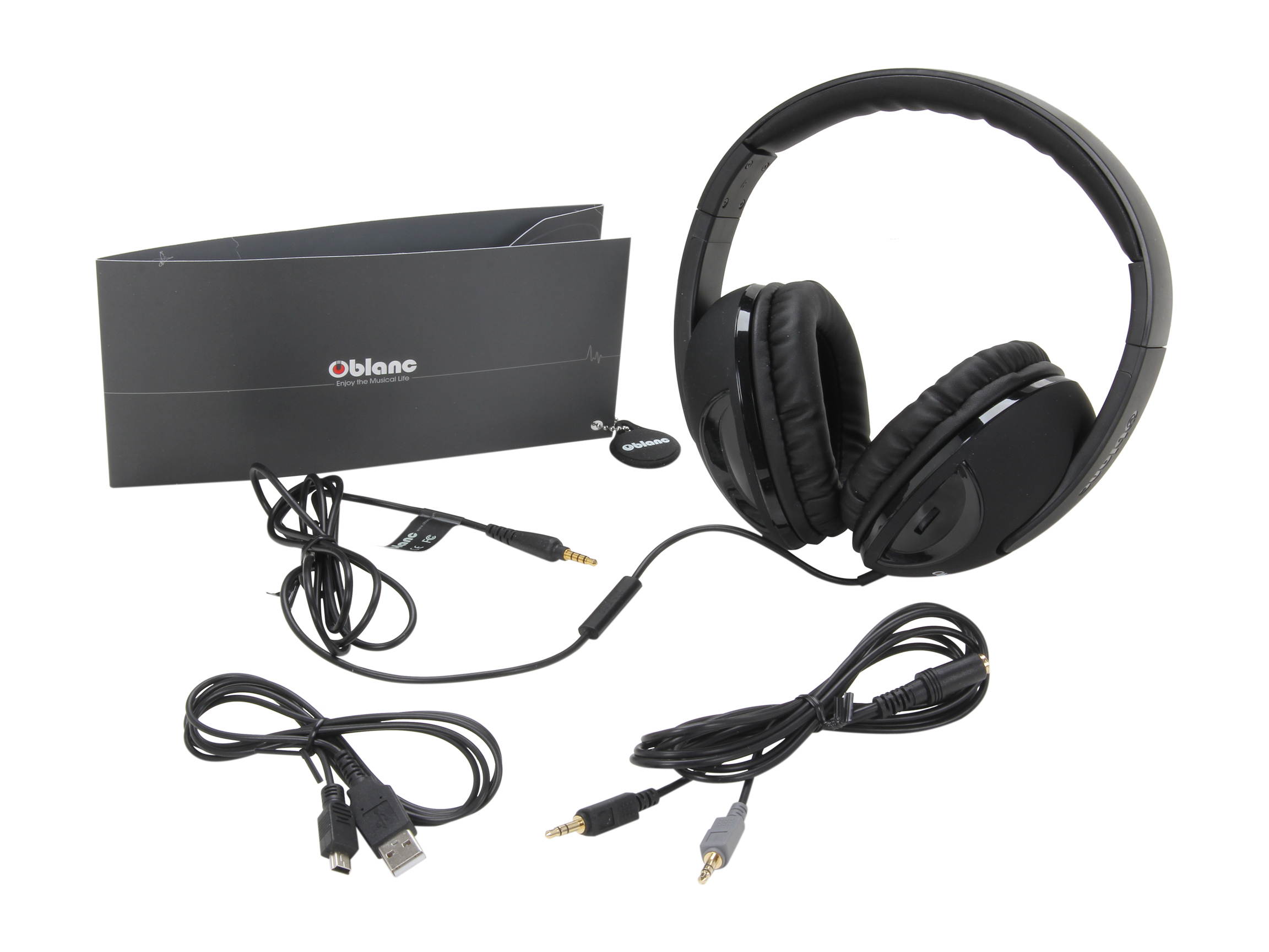SYBA OG-AUD63048 Circumaural Oblanc COBRA Deep Bass Subwoofer 2.1 Stereo Headphone with Built-in Battery