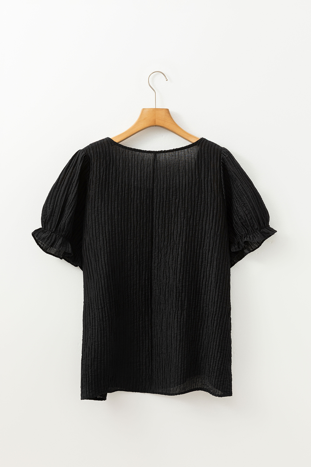 Rose Leopard Print V Neck Plus Size Tee