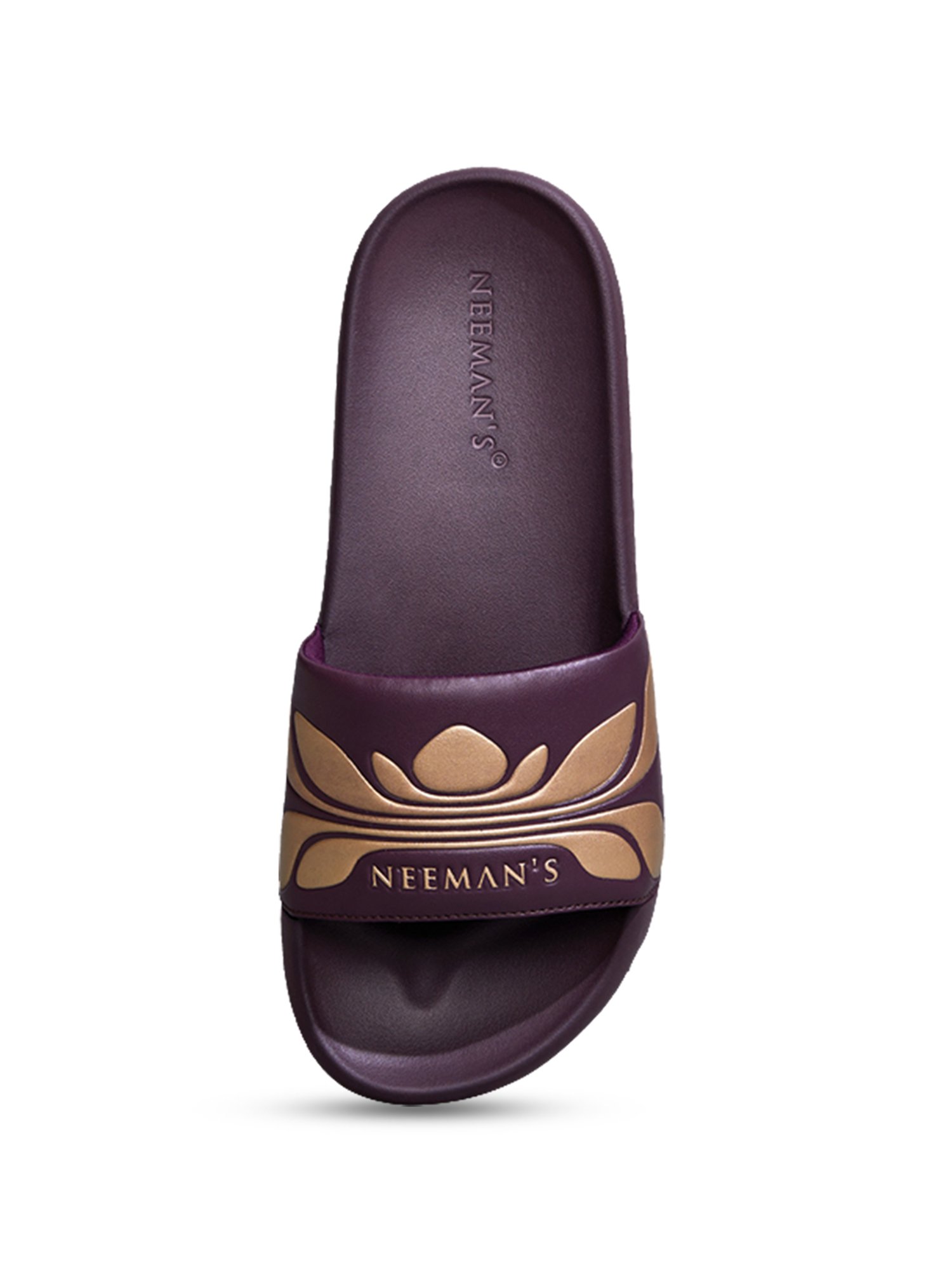 Neemans Women's Red Plum Slides