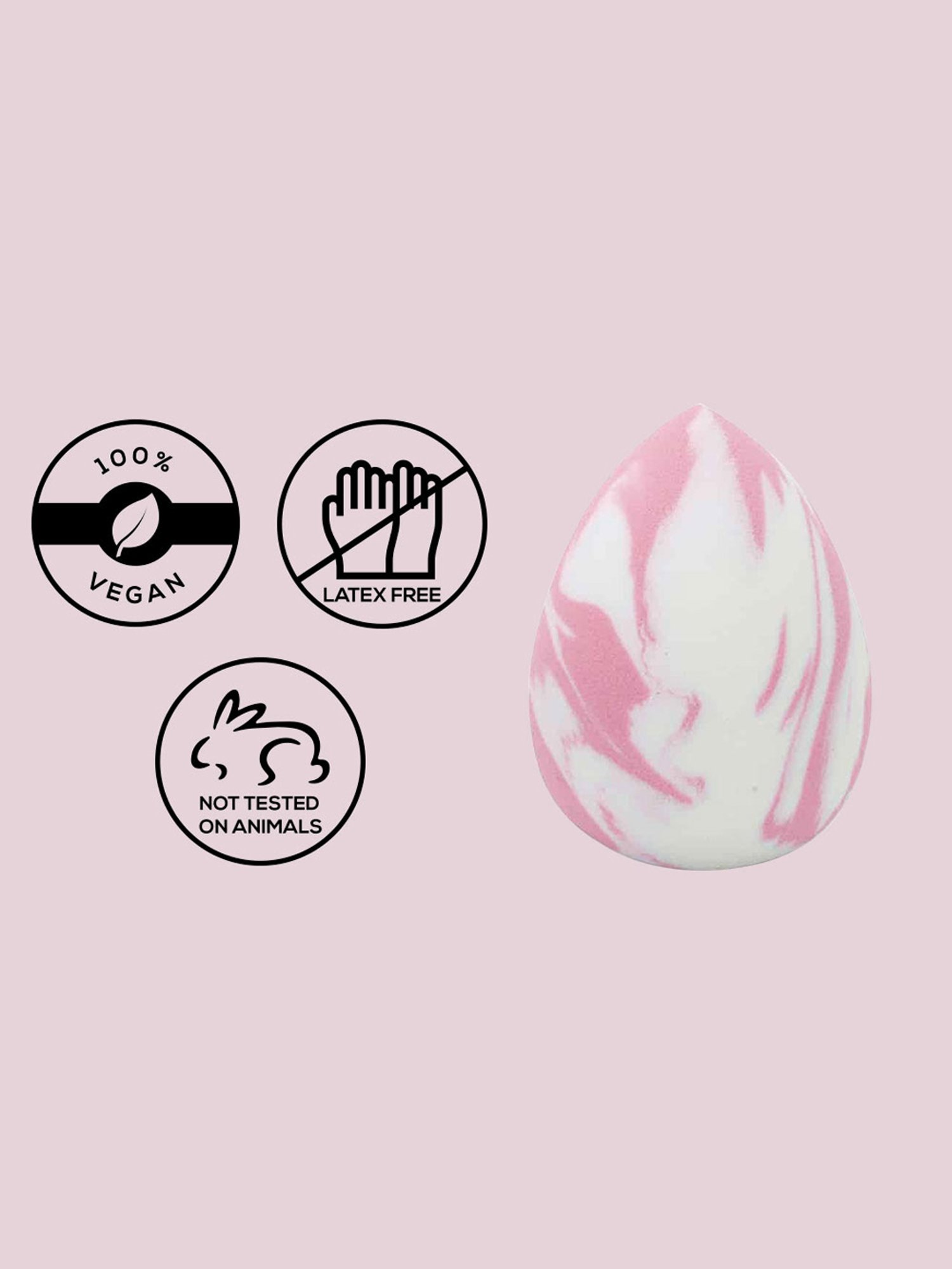 Jaquline USA Perfect Fix Beauty Blender Pink