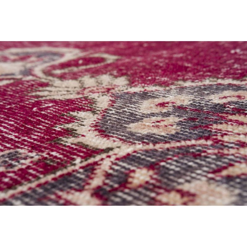 4'9"x7'9" Vintage One-of-a-Kind Gliceria Rug Purple - Revival Rugs