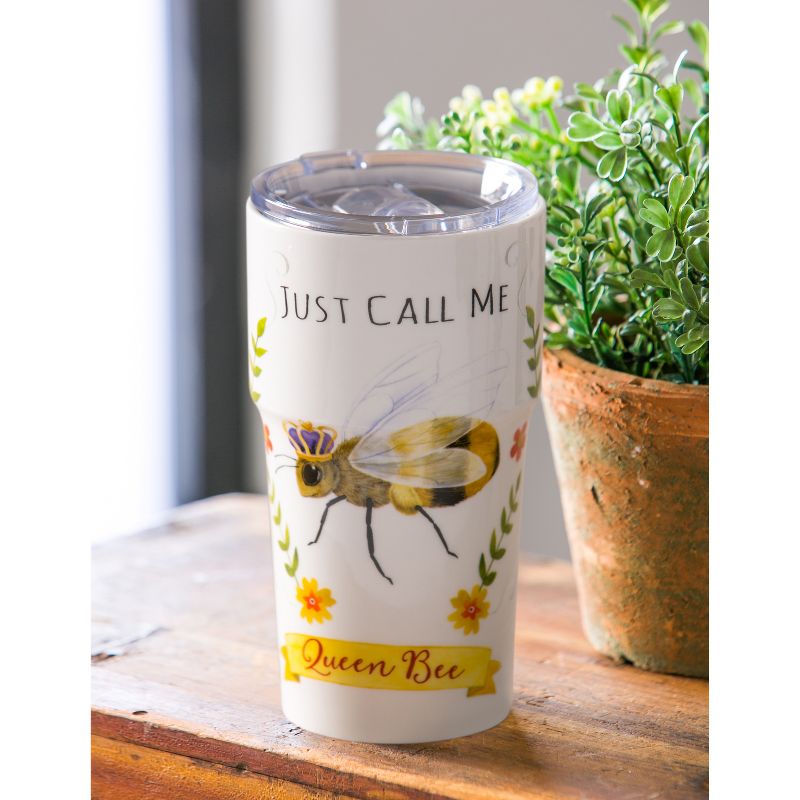 Evergreen Cypress Home Ceramic Travel Cup 17oz. ,withbox Forrest Friends