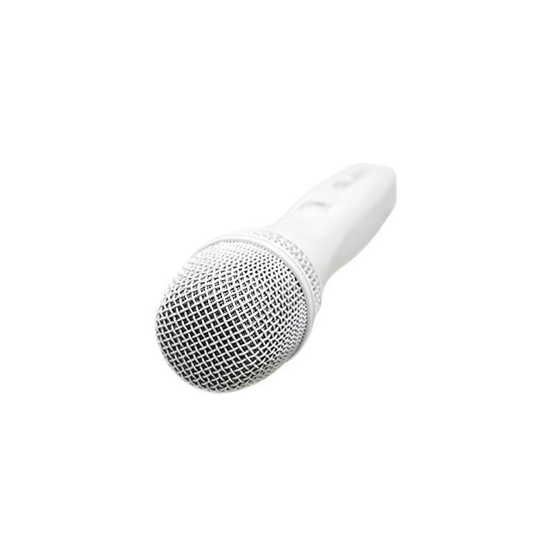 APM1068 White Dynamic Vocal Microphone with On/Off Switch
