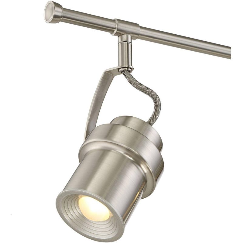 Pro Track&reg; Gladstone 4-Light Nickel LED Track Fixture