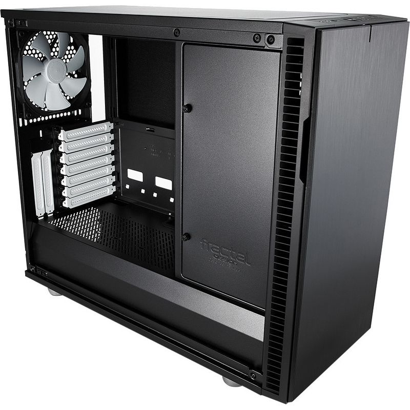 Fractal Design Focus G Computer Case with Side Window - Mid-tower - Black - 5 x Bay - 2 x 4.72" x Fan(s) Installed
