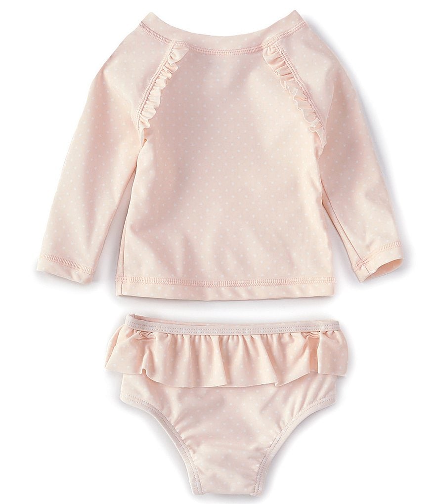 Starting Out Baby Girls 3-24 Months Ruffled Pineapple One-Piece Swimsuit