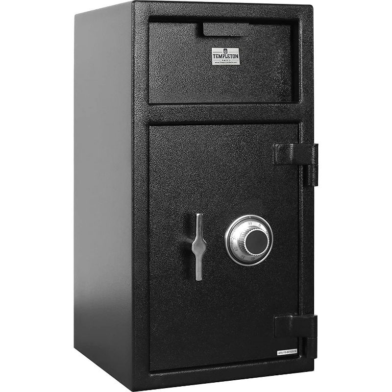 Templeton Safes Depository Safe with Internal Keyed Locking Compartment and External UL Listed Combination Lock