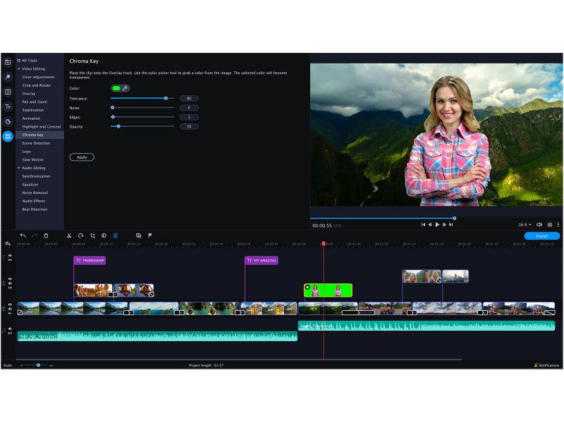 Movavi Video Editor Plus 2021 for Mac Business License - Download