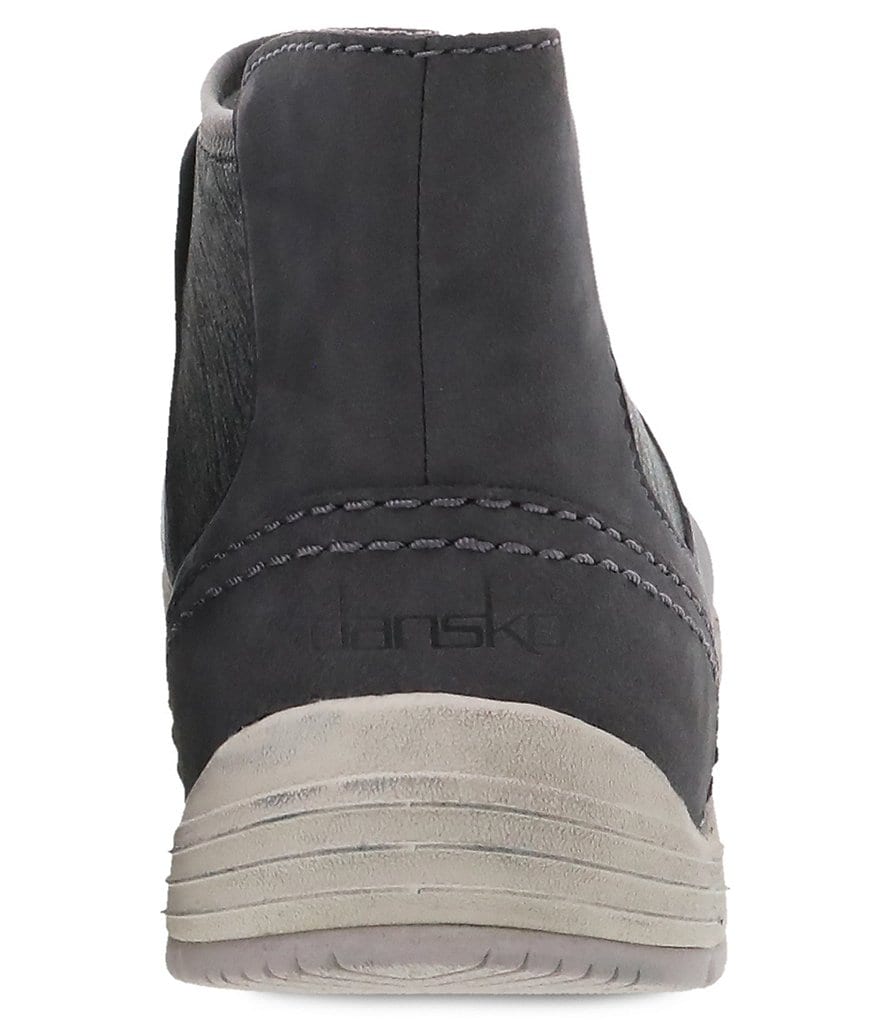 Dansko Lizette Waterproof Nubuck Leather High Top Slip-On Sneakers