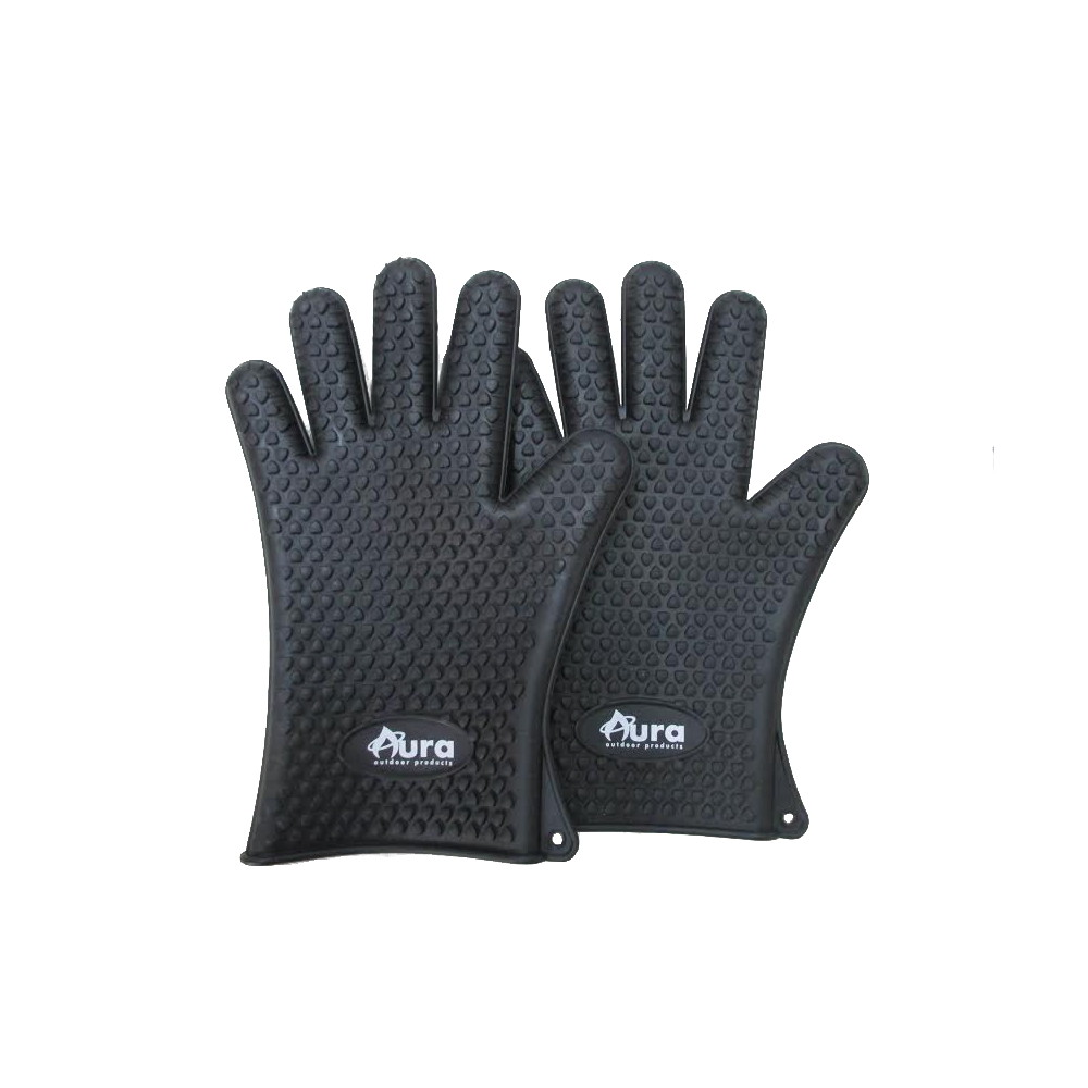 Silicone Heat Resistant Grill Gloves Set