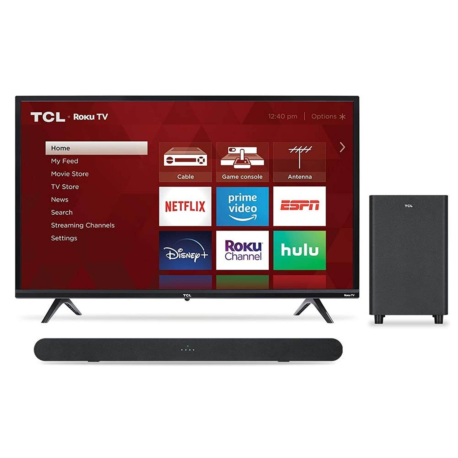 TCL 32" TV & Alto 6 w/Subwoofer