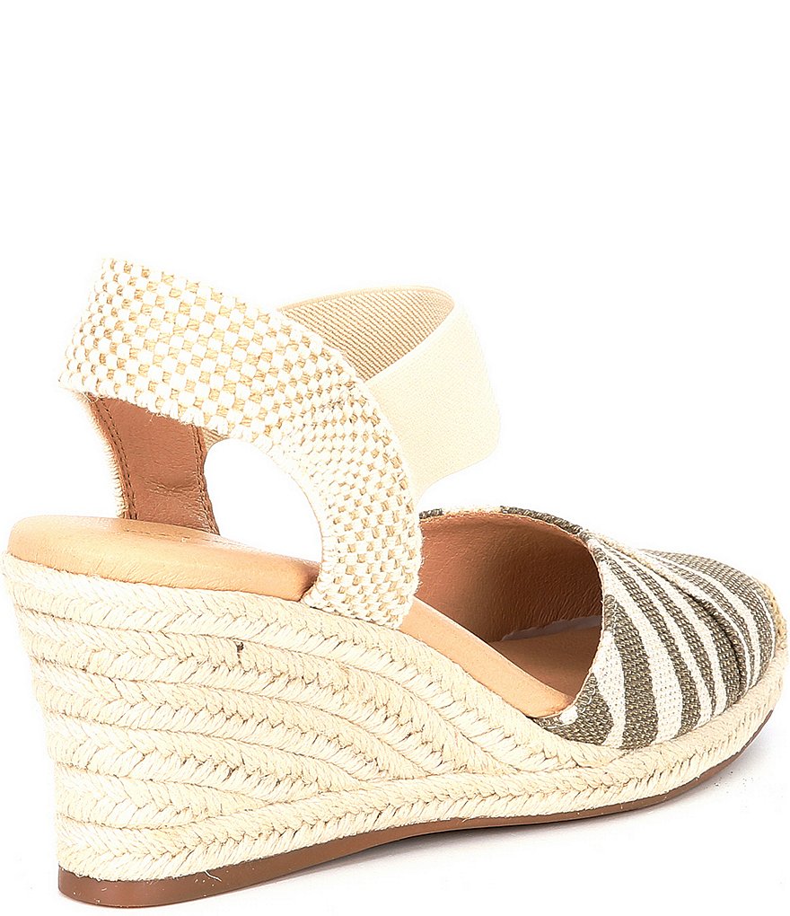 Alex Marie Palmari Zebra Print Espadrille Wedges
