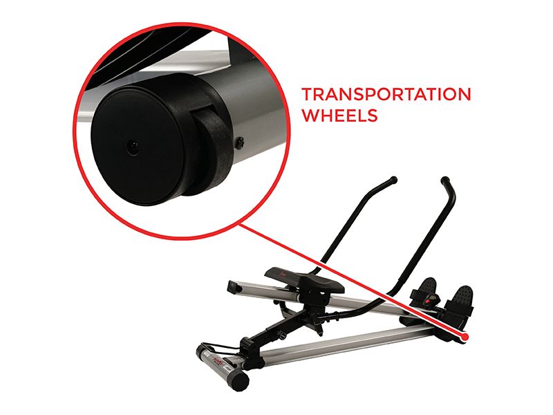 Sunny Health & Fitness Incline Slide Rower