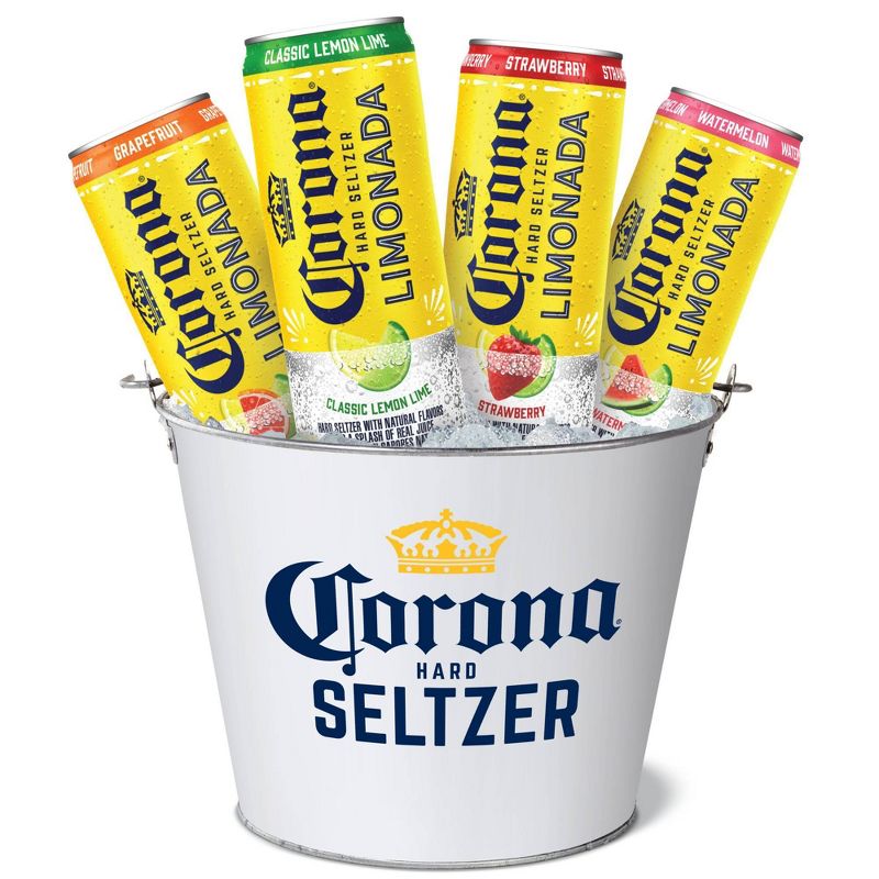 Corona Hard Seltzer Limonata Variety Pack - 12pk/12 fl oz Slim Cans