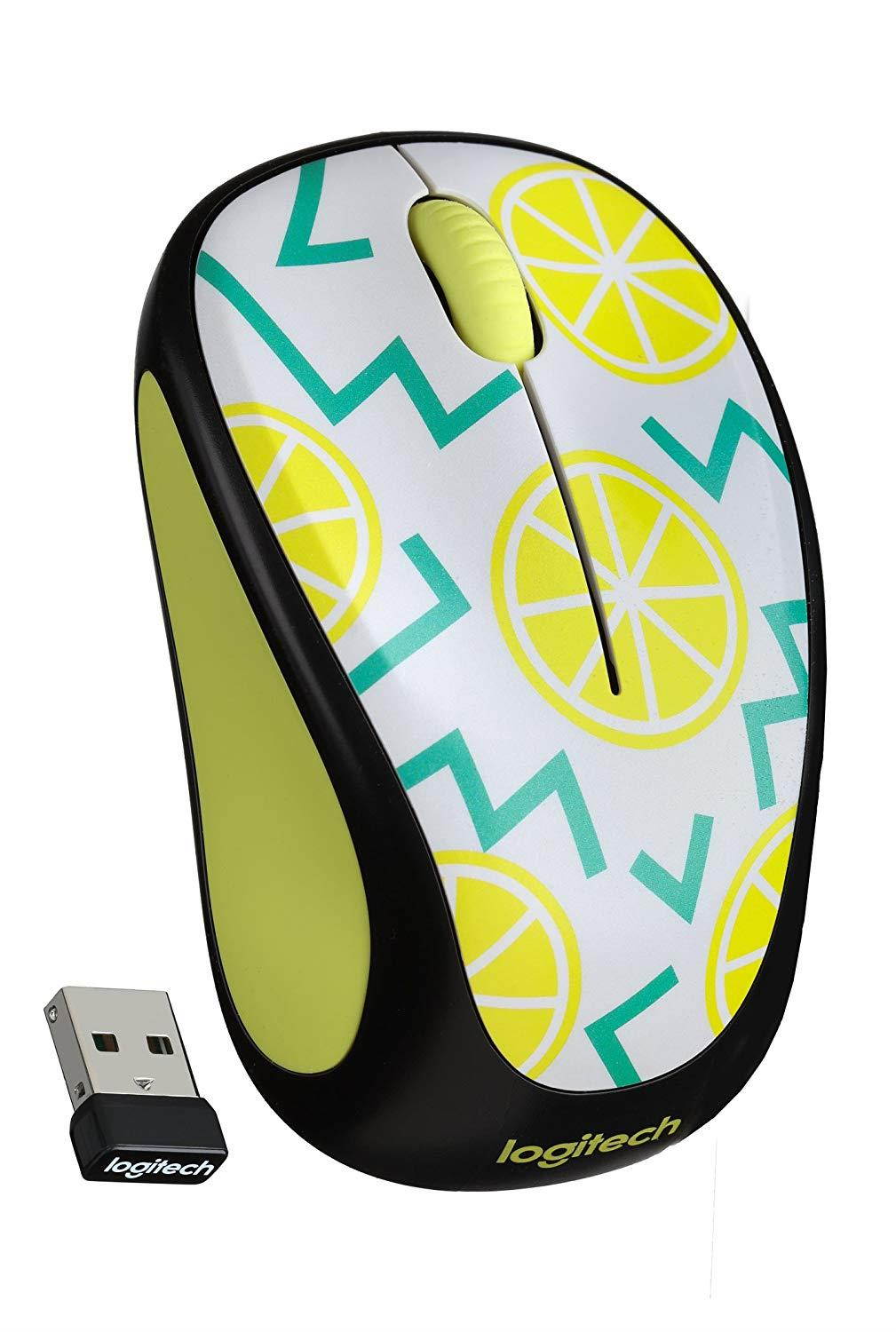 Logitech Wireless Mouse M317 - Lemon