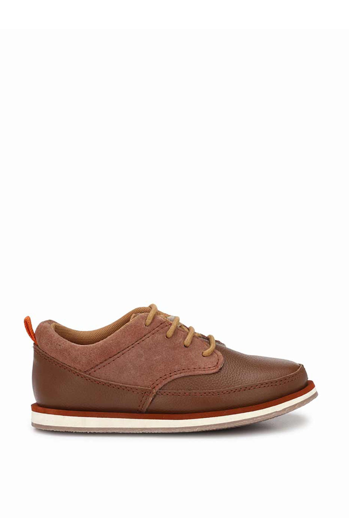 Tuskey Kids Tan Leather Sneakers
