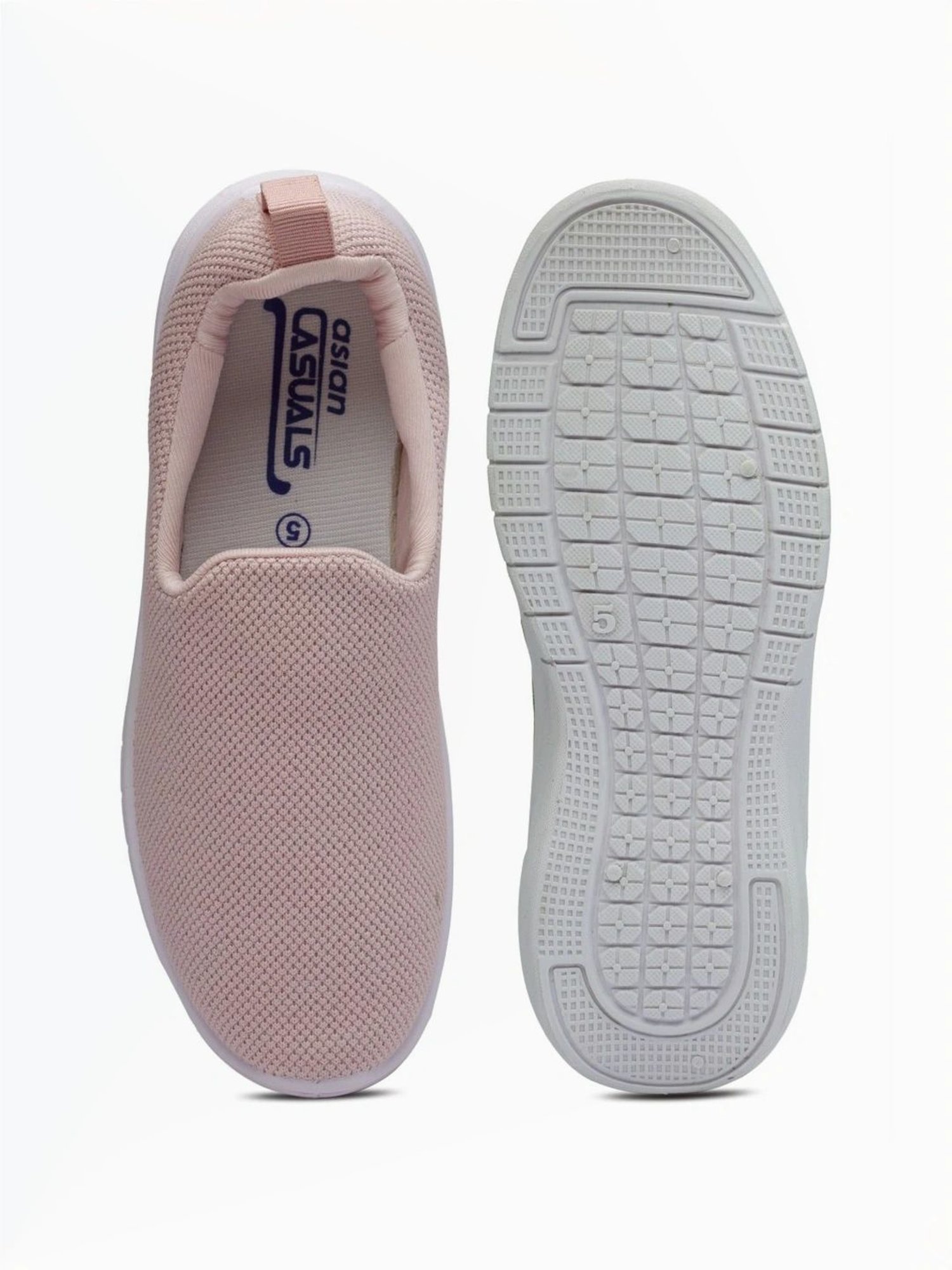 Bata Women's Beige Walking Shoes