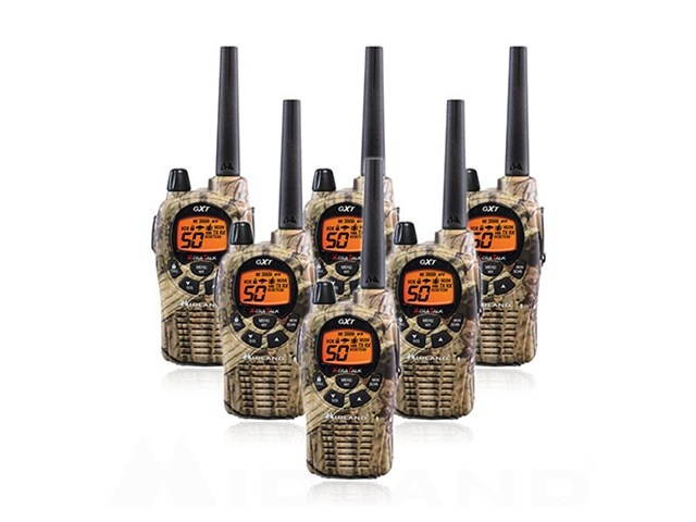 Midland GXT1050VP4 Camo Two Way Radio (6 Pack)