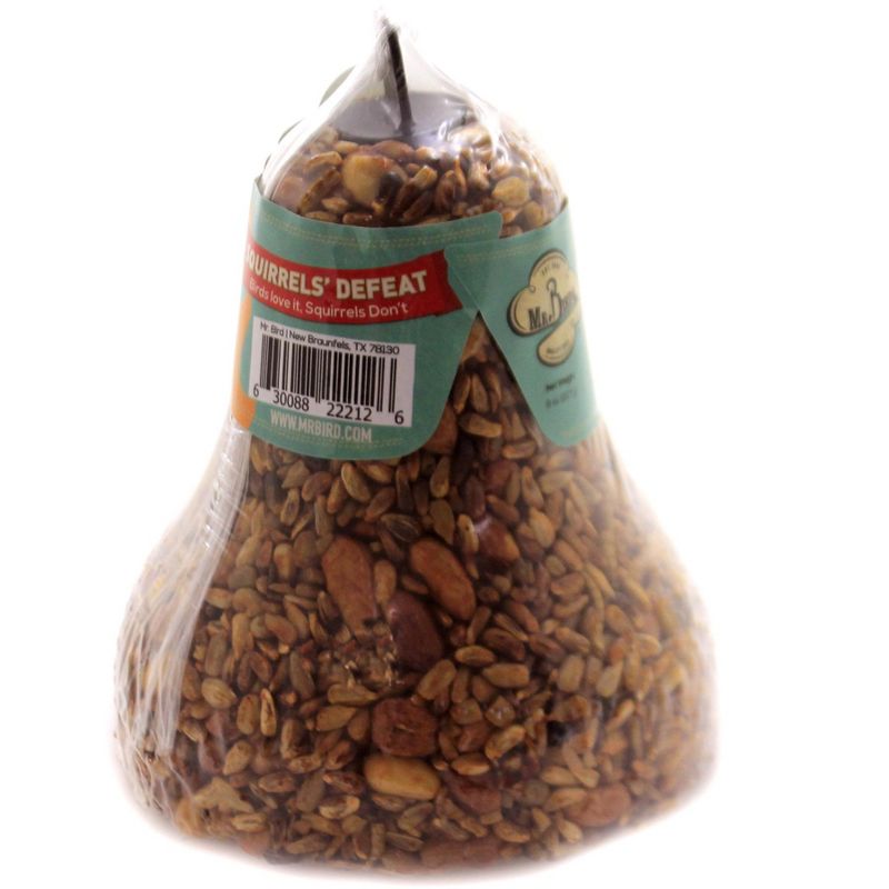 Home & Garden 4.5" Flaming Hot Feast Birdseed Bell Squirrels Defeat Mr Bird  -  Bird And Wildlife Food