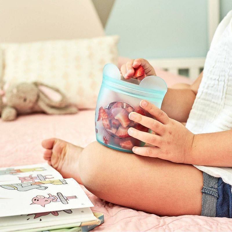 Zip Top Baby Snack Container - 4pk