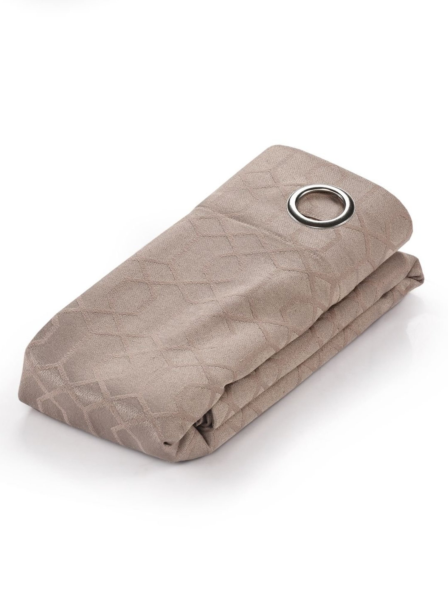 Saralhome Luxe Cotton Long Door Curtains 2pc, Beige. 4X9 Feet