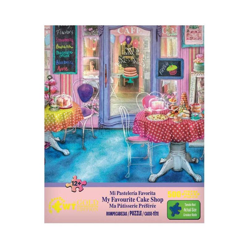 Wuundentoy Gold Edition: My Favourite Cake Shop Jigsaw Puzzle - 500pc