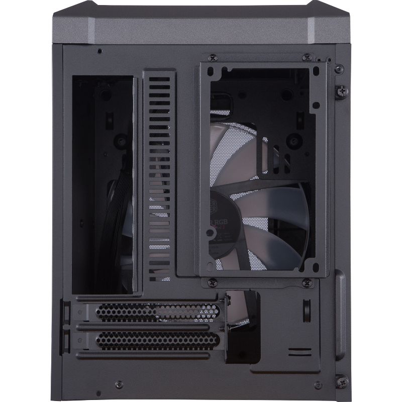 Cooler Master MasterCase MCM-H100-KANN-S00 Gaming Computer Case - Black, Iron Gray - Steel, Plastic, Steel Mesh - 4 x Bay